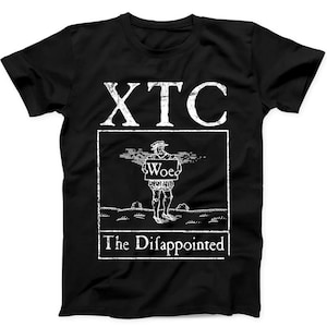 XTC The Disappointed Punk Rock Music Gift Tee Black T Shirt B379