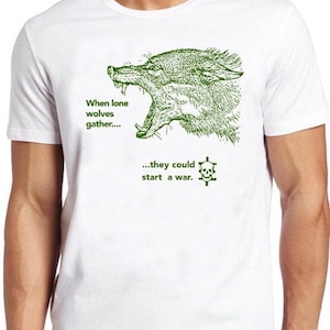 Psychic TV  T Shirt B2897 When Lone Wolves Gather Music Electronic Retro Cool Top Tee