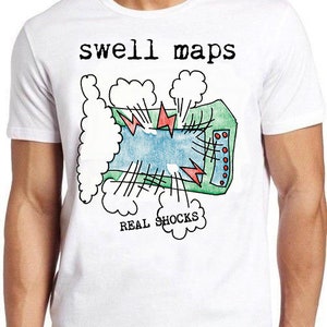 Swell Maps T Shirt B1417 Real Shocks Music Gift  Retro Cool Top Tee