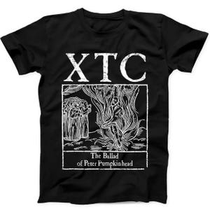 XTC Balladen om Peter Pumpkinhead Musikgåva Svart T-shirt B381