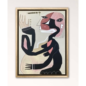What?  • Original Painting • Contemporary • Outsider Art •