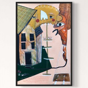 Ti Cerco Ovunque • Arte Outsider • Dipinto originale • Avanguardia