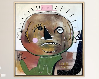 Lonesome … Outsider art original
