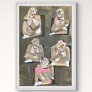 Bad To Me … Original Hand Painted Mixed Media Art