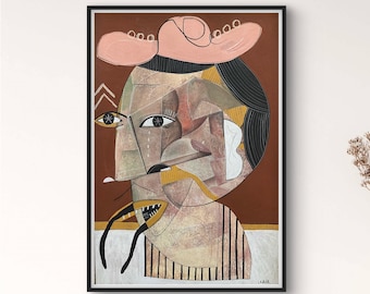 I Had A Dream About You Last Night – Original Outsider Art – Home Decor