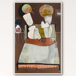 I See No Future Version of My Life With You In It – Original Modern Outsider Art with Bold Expression