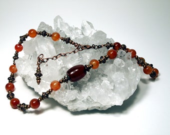 Carnelian ketting