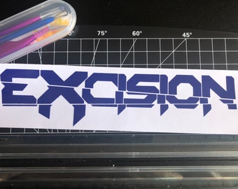 Excision Sticker Etsy