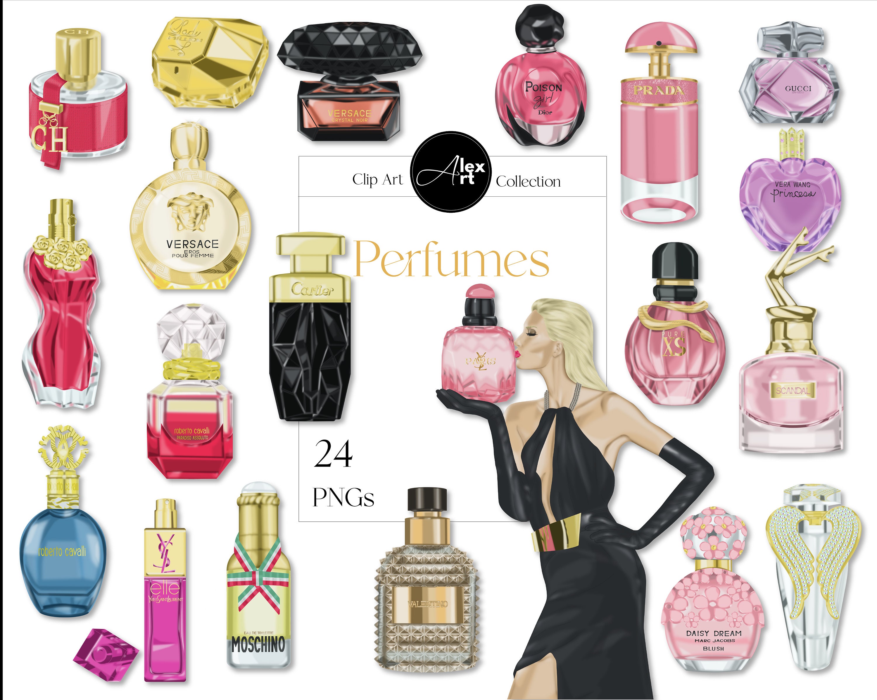 Louis Vuitton Monogram Alex Israel Perfume Travel Case 100ml Brown Pink  Rare