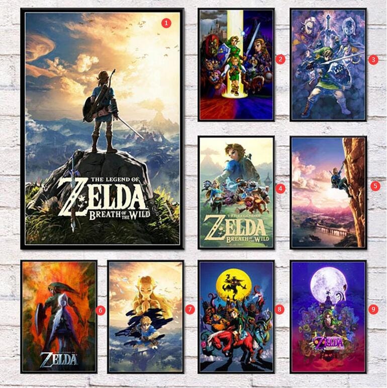 Diamond Painting Full Square Zelda Embroidery Portrait Mosaic | Etsy