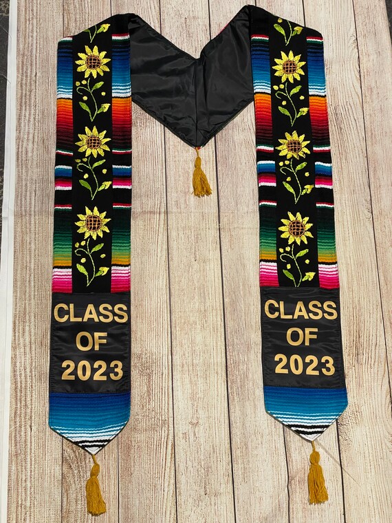 Mexican Serape Graduation Stoles Graduation Stole Graduation Etsy