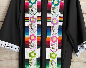 Graduation Stoles, Embroidered Graduation Stole, Graduation Sash, Mexican Graduation Stoles, Class of 2026 Stoles