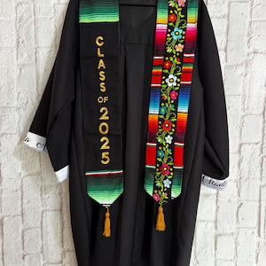 Graduation Stoles,Graduation Stole, Graduation Sash, Mexican Graduation Stoles, Class of 2025