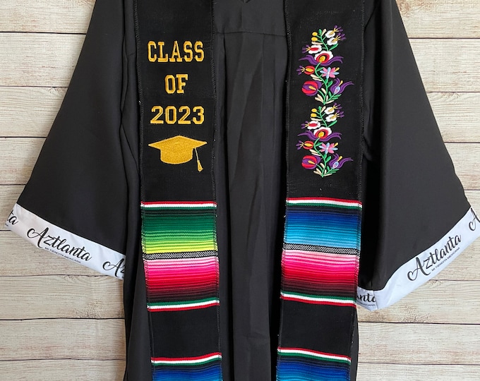 Mexican Graduation Stoles Graduation Sash Etsy