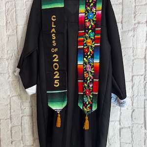 Graduation Stoles, Graduation Stole, Graduation Sash, Mexican Graduation Stoles, Class of 2025