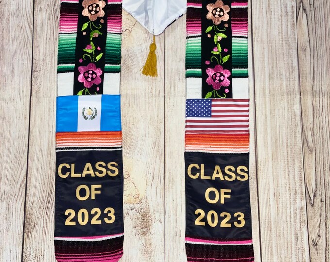 Hispanic Graduation Stoles, Graduation Stole, Graduation Sash Etsy