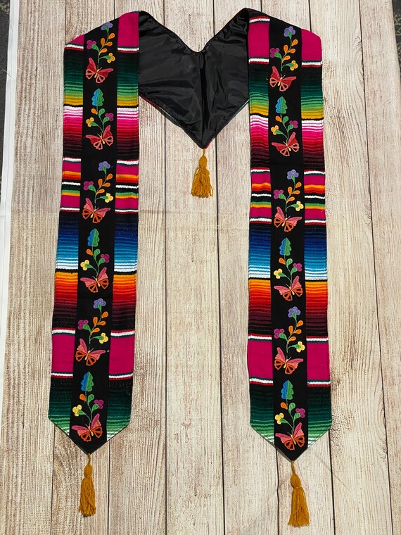 Mexican Serape Graduation Stoles Graduation Stole Graduation Etsy