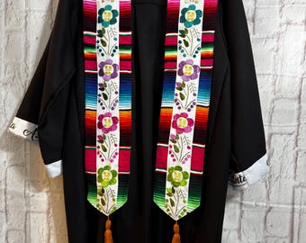 Graduation Stoles, Embroidered Graduation Stole, Graduation Sash, Mexican Graduation Stoles, Class of 2026 Stoles