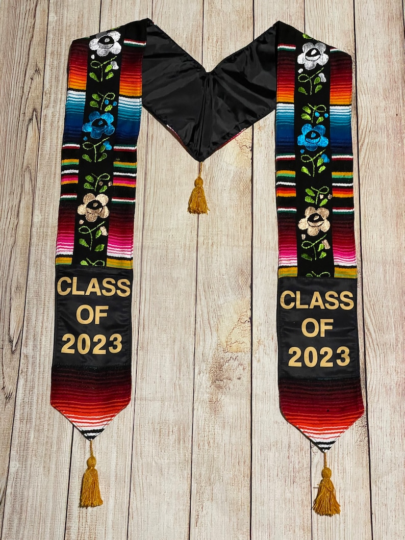Mexican Graduation Stoles Graduation Stole Graduation Sash Etsy