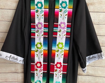 Graduation Stoles, Embroidered Graduation Stole, Graduation Sash, Mexican Graduation Stoles, Class of 2026 Stoles
