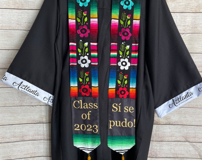 Mexican Graduation Stoles, Graduation Stole, Graduation Sashclass of