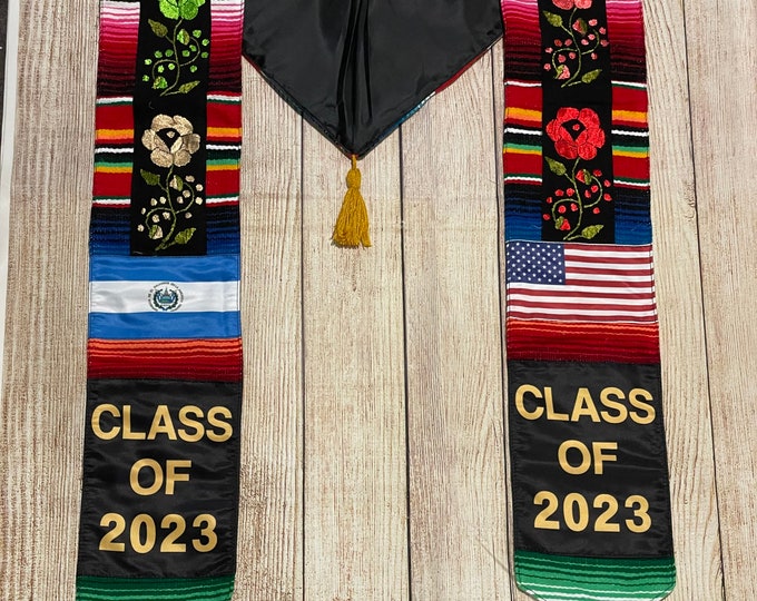 Hispanic Graduation Stoles, Graduation Stole, Graduation Sash Etsy