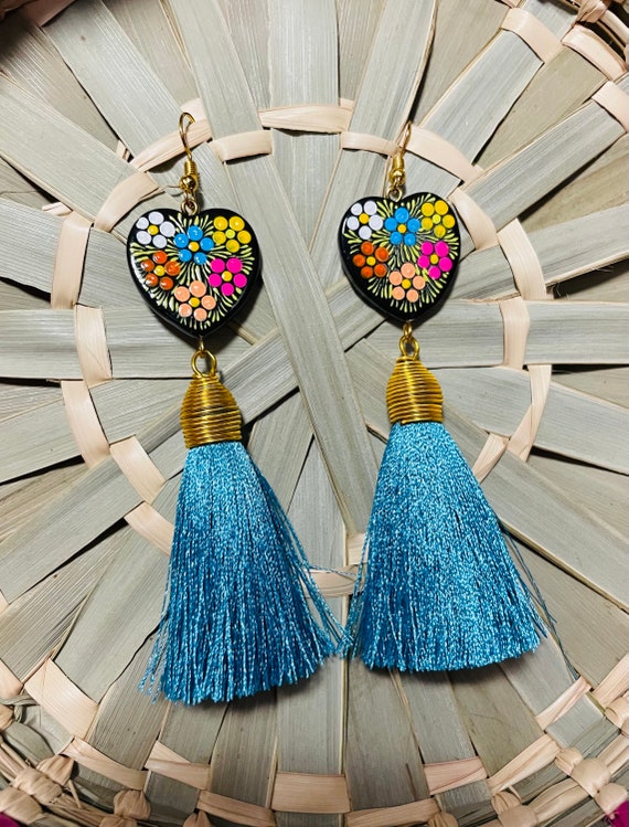 Etsy mexican earrings deals