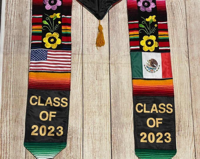 Serape Graduation Stoles Graduation Stole Graduation Sash Etsy