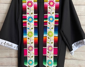 Graduation Stoles, Embroidered Graduation Stole, Graduation Sash, Mexican Graduation Stoles, Class of 2026 Stoles