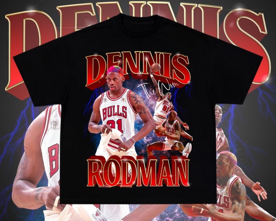 Ready to Print T-shirt Design Rodman Png File Download for 