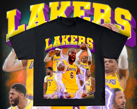 Ready to Print T-shirt Design Lakers Png File Download for 