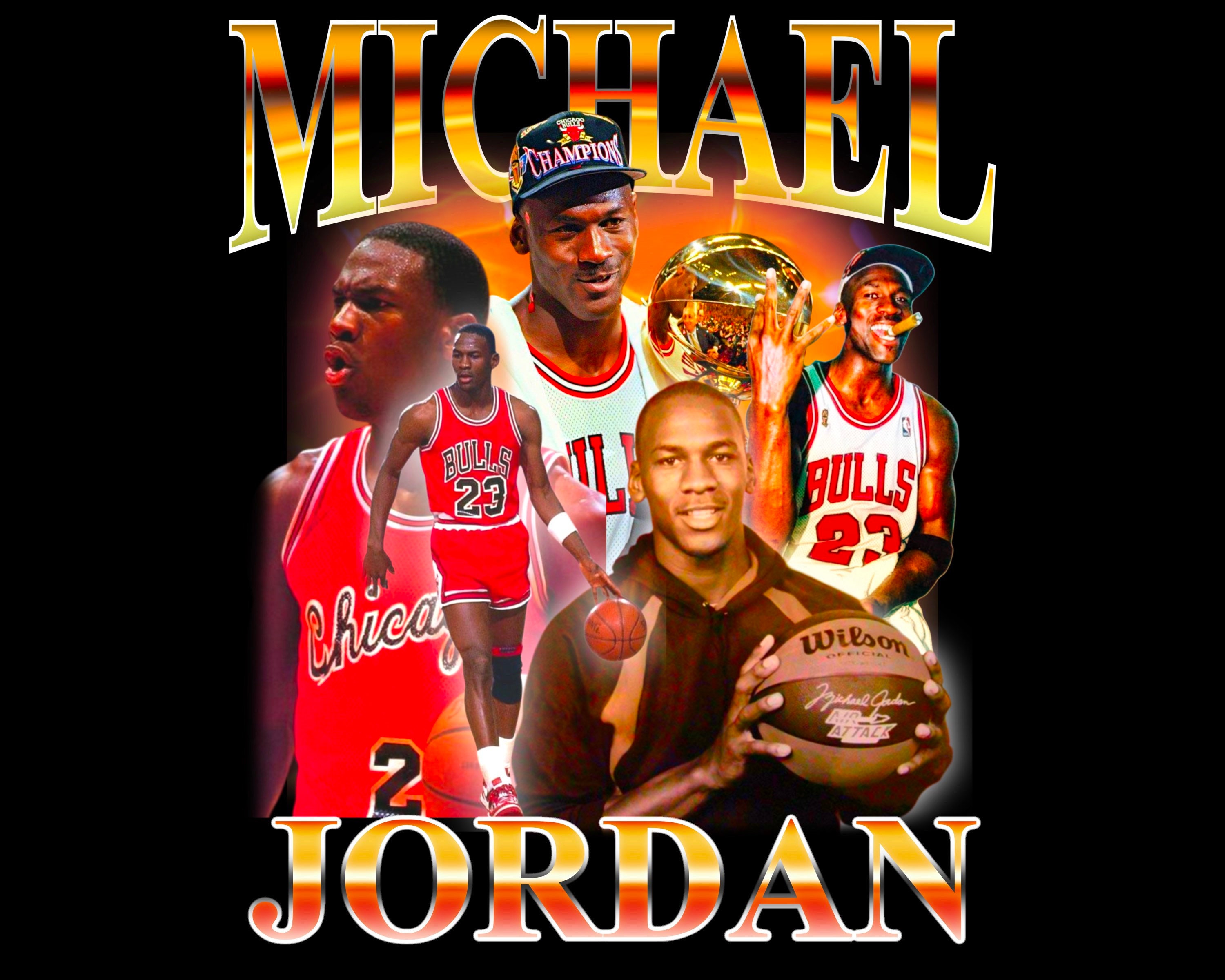 Portrait of Michael Jordan by dell on Stars Portraits