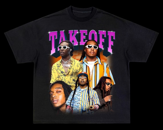 T-shirt Design,rip Takeoff Rapper Shirt, Tribute Shirt Png File
