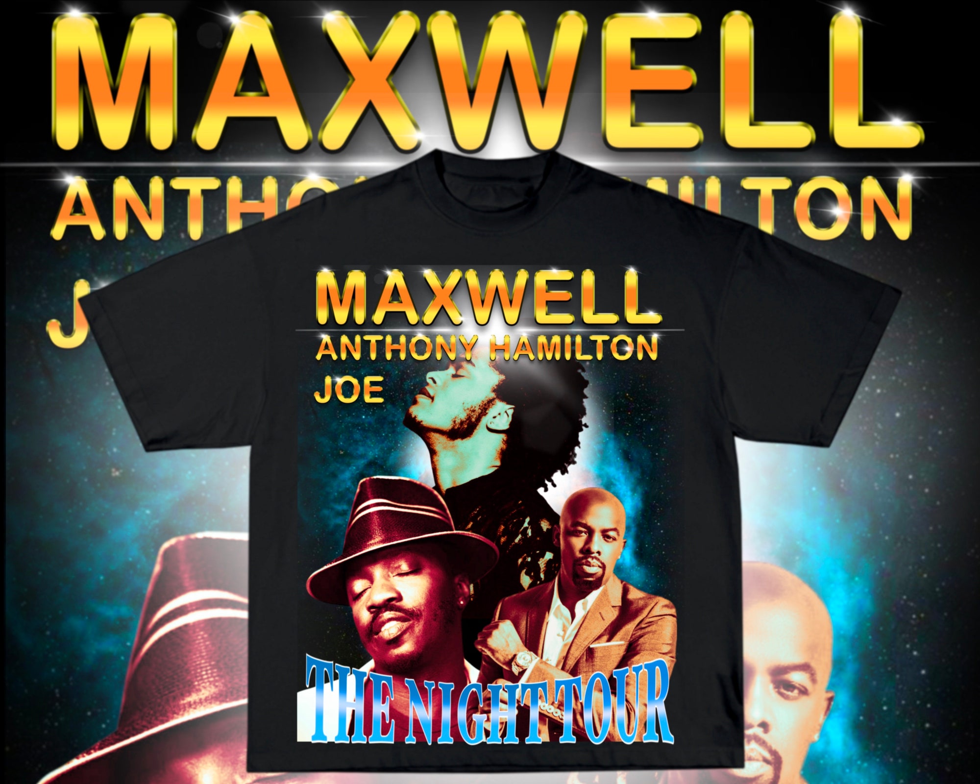 Maxwell, Anthony Hamilton, Joe Ready Shirt