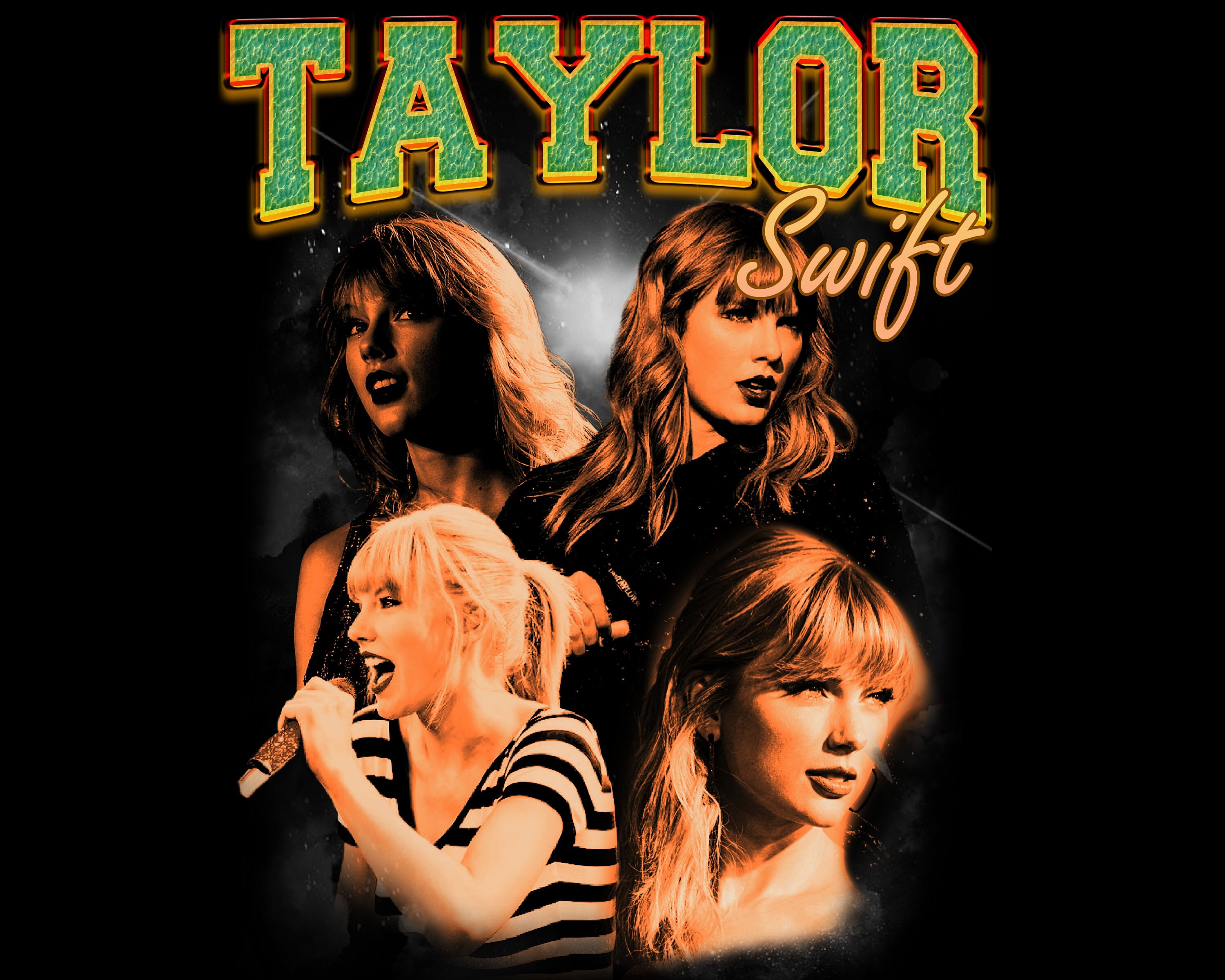 Taylor Swift Albums As Pencils PNG, Swiftie Sublimation transfer