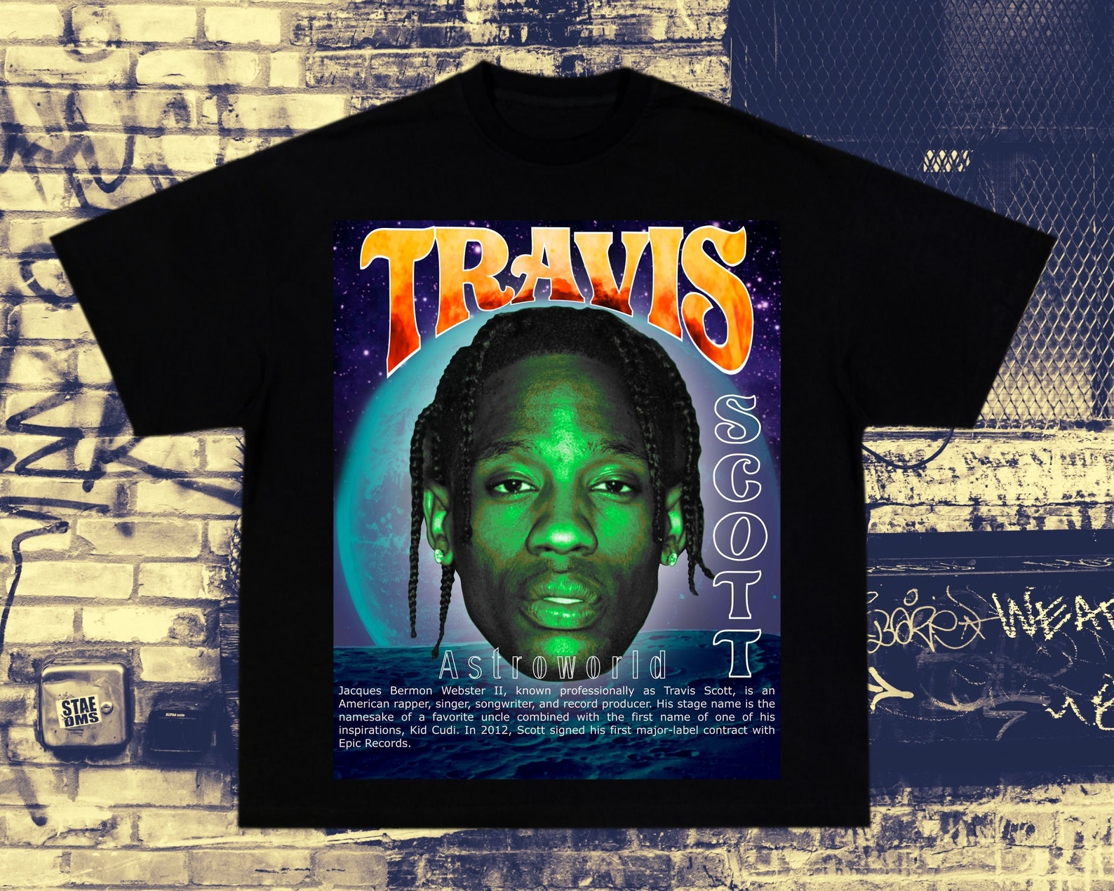 Travis Scott Png File, Bootleg, T-shirt Design for Dtg, Dtf ...