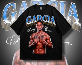 King Ryan Garcia PNG-T-Shirt-Design, Box-Shirt-Design, für dtf, Dtg, Siebdruck, herunterladbar, ausdruckbar, direkter Download