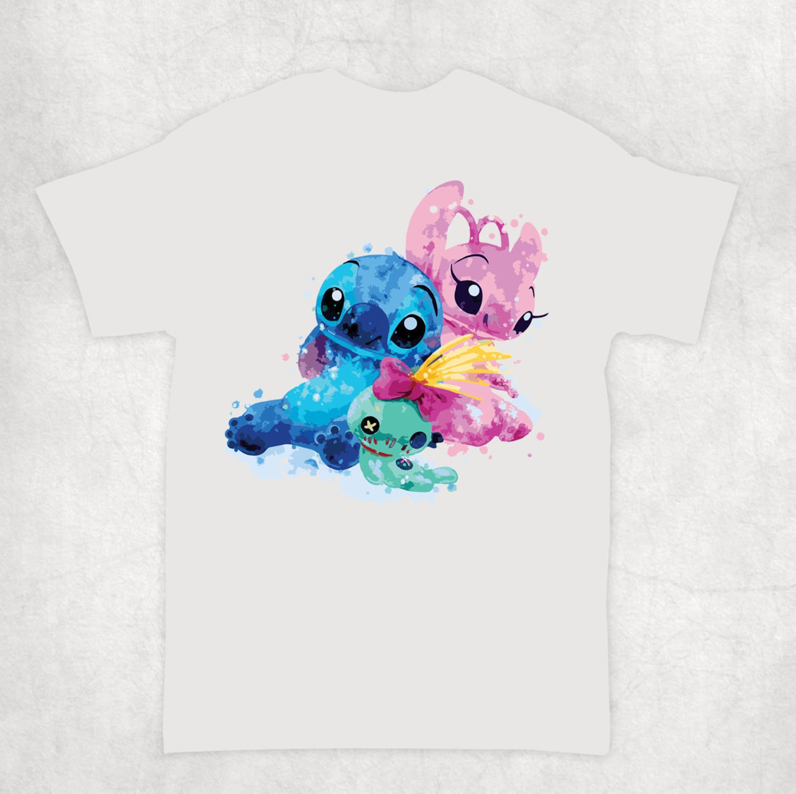 Stitch and Angel Tshirt unisex tshirt Disney tshirt lilo Etsy