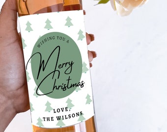 Christmas Wine Label, Christmas Label, Christmas Gift for Friends, Wine Label, Christmas Wine Gift, Wine Label Gift, Christmas Gift for BFF