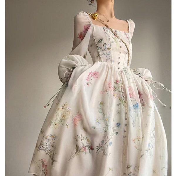 floral embroidered wedding dress – Sumarokova Atelier Material:Poly lycra party-season Lucia Black Lace Corset