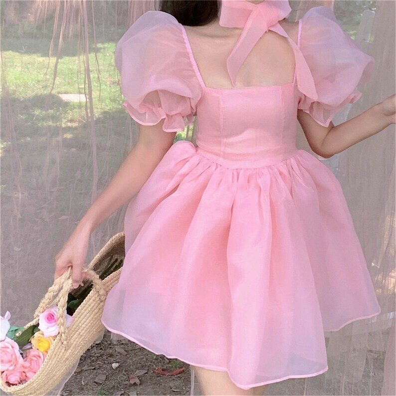 selkie pink dress