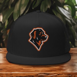 Labrador Retriever Trucker Cap, Lab Embroidered Adjustable Snapback Baseball Cap, Unique Gift for Dog or Puppy Lovers, Moms, and Dads