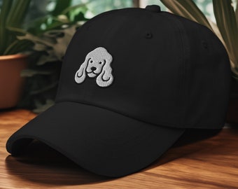 Goldendoodle Embroidered Dad Hat, Golden Doodle Baseball Cap, Cute Gift for Moms, Dads, and Dog Lovers or Owners