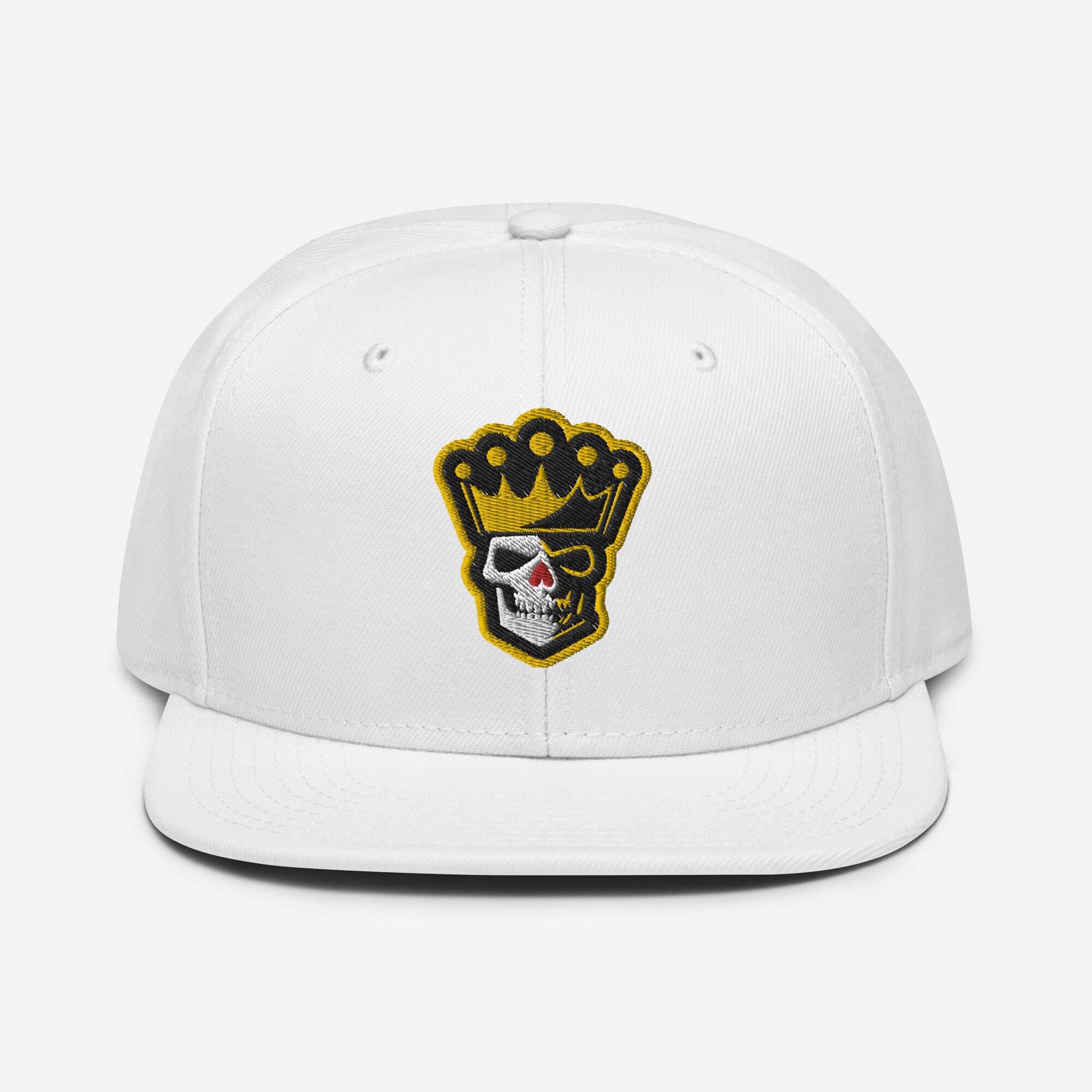 Getmsny Ruler Hat Undead King Snapback Hat, Ghost Ruler Wool Blend Adjustable Baseball ...