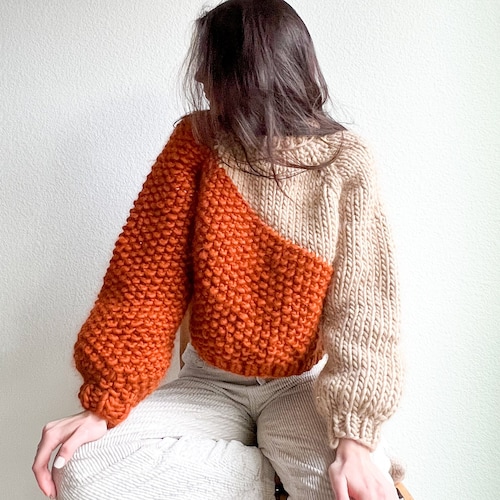 LAGUNA Sweater Knitting Pattern - Etsy