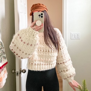 Miss Thickness Sweater Pattern