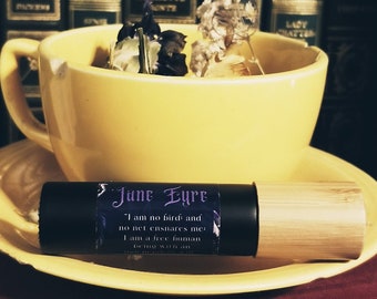 Jane Eyre Inspired Roll-on Perfume | Literary Inspired | Charlotte Brontë | The Brontë Sisters | Gift for Book Lovers