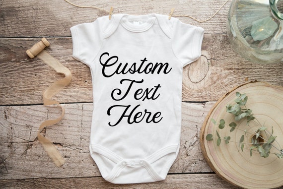 custom baby vest