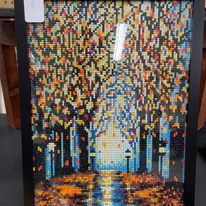 Completed diamond painting