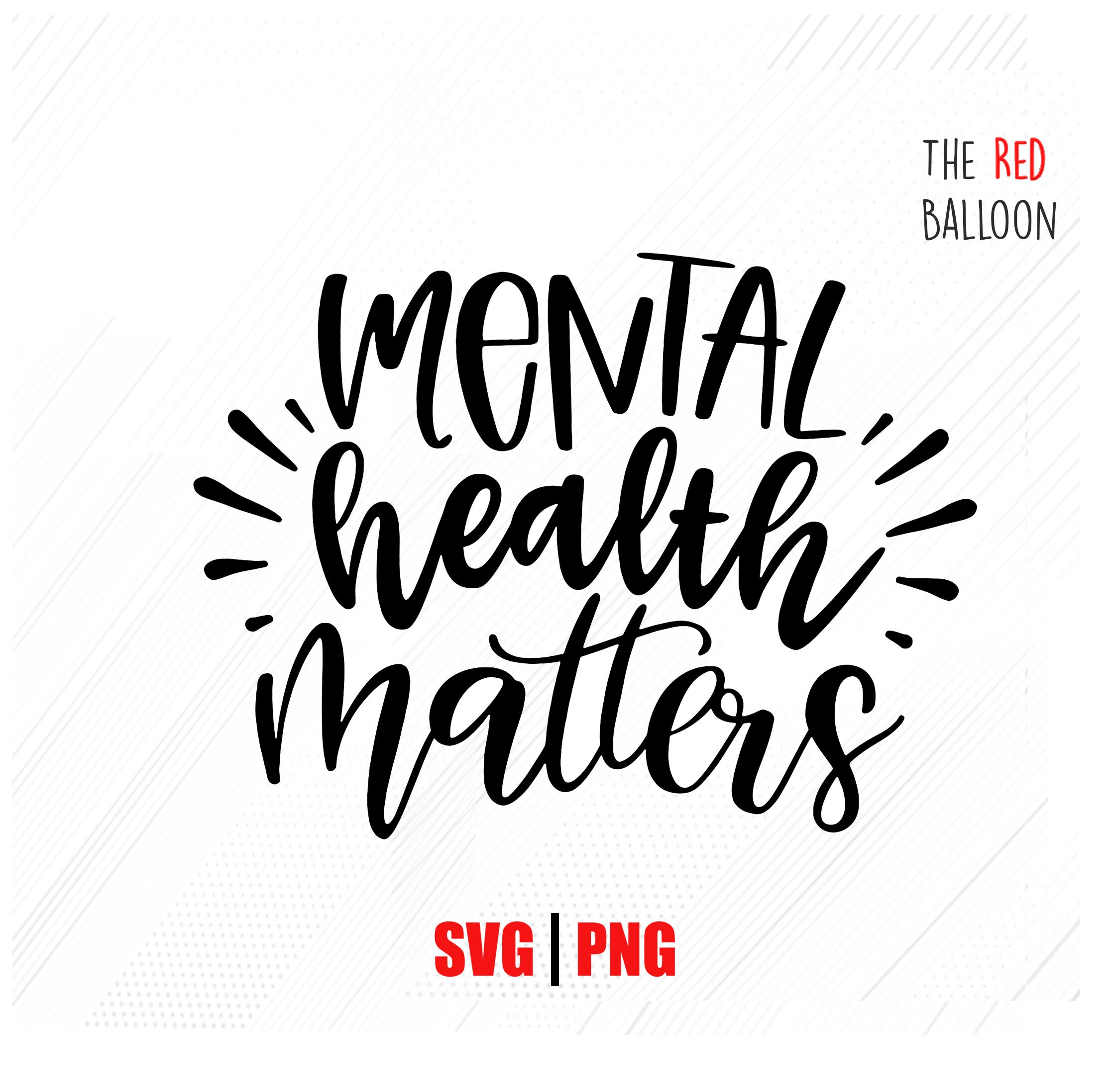 Download Mental Health Matters Png Svg Clip Art Instant Download Etsy